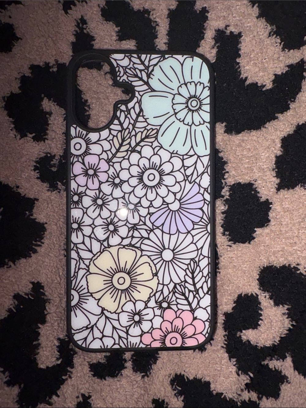 Floral Pastel Protective Phone Case - Multicolor